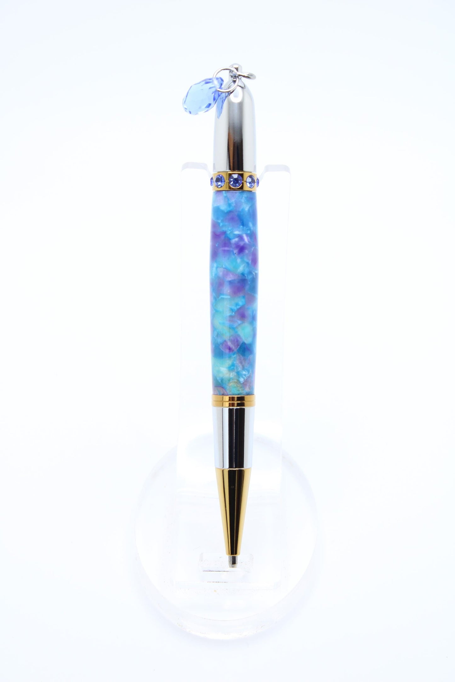 The Diva Bejeweled Twist Ballpoint Pen