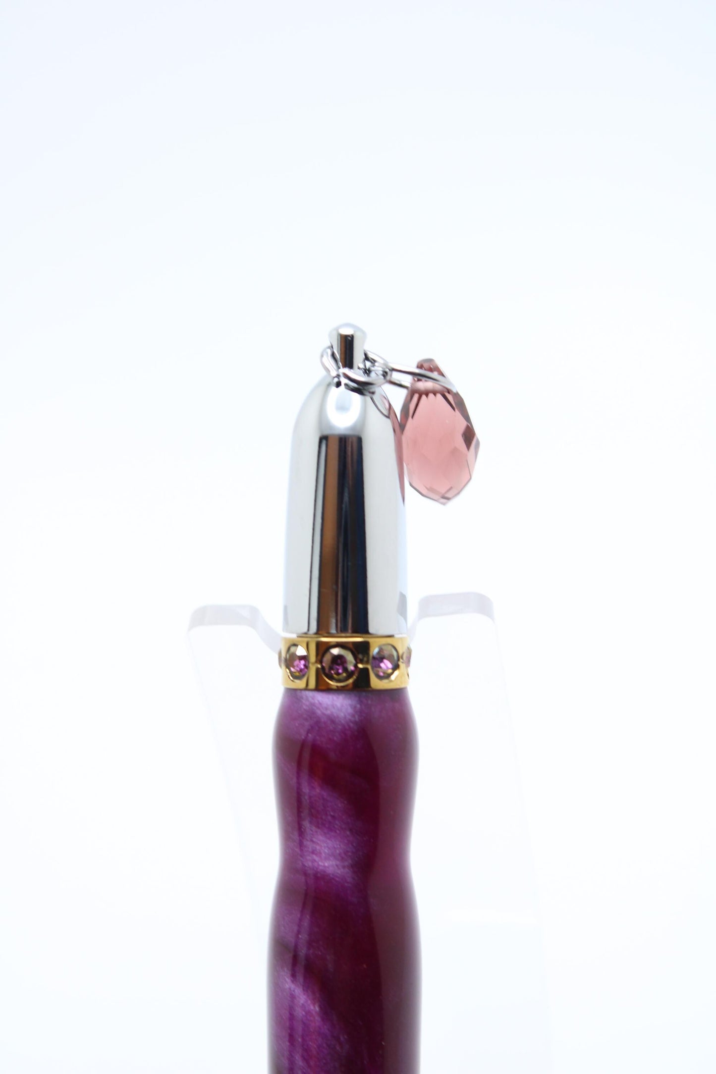 The Diva Bejeweled Twist Ballpoint Pen