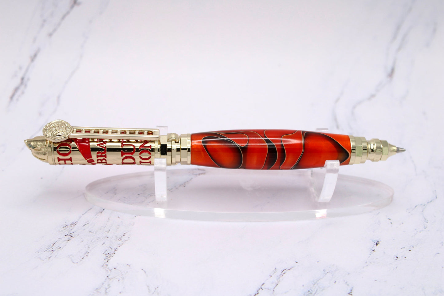 Firefighter "Push and Lock" Pen