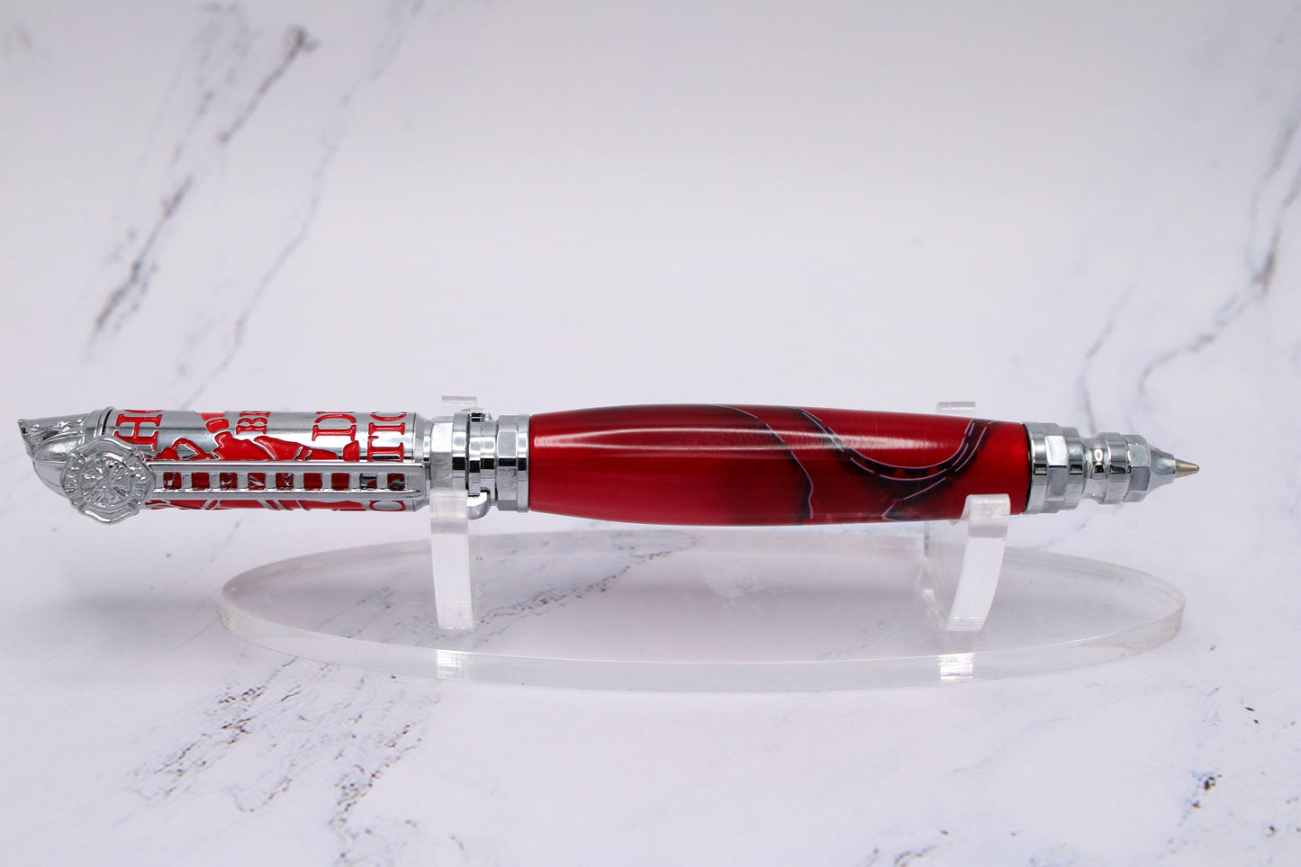 Firefighter "Push and Lock" Pen