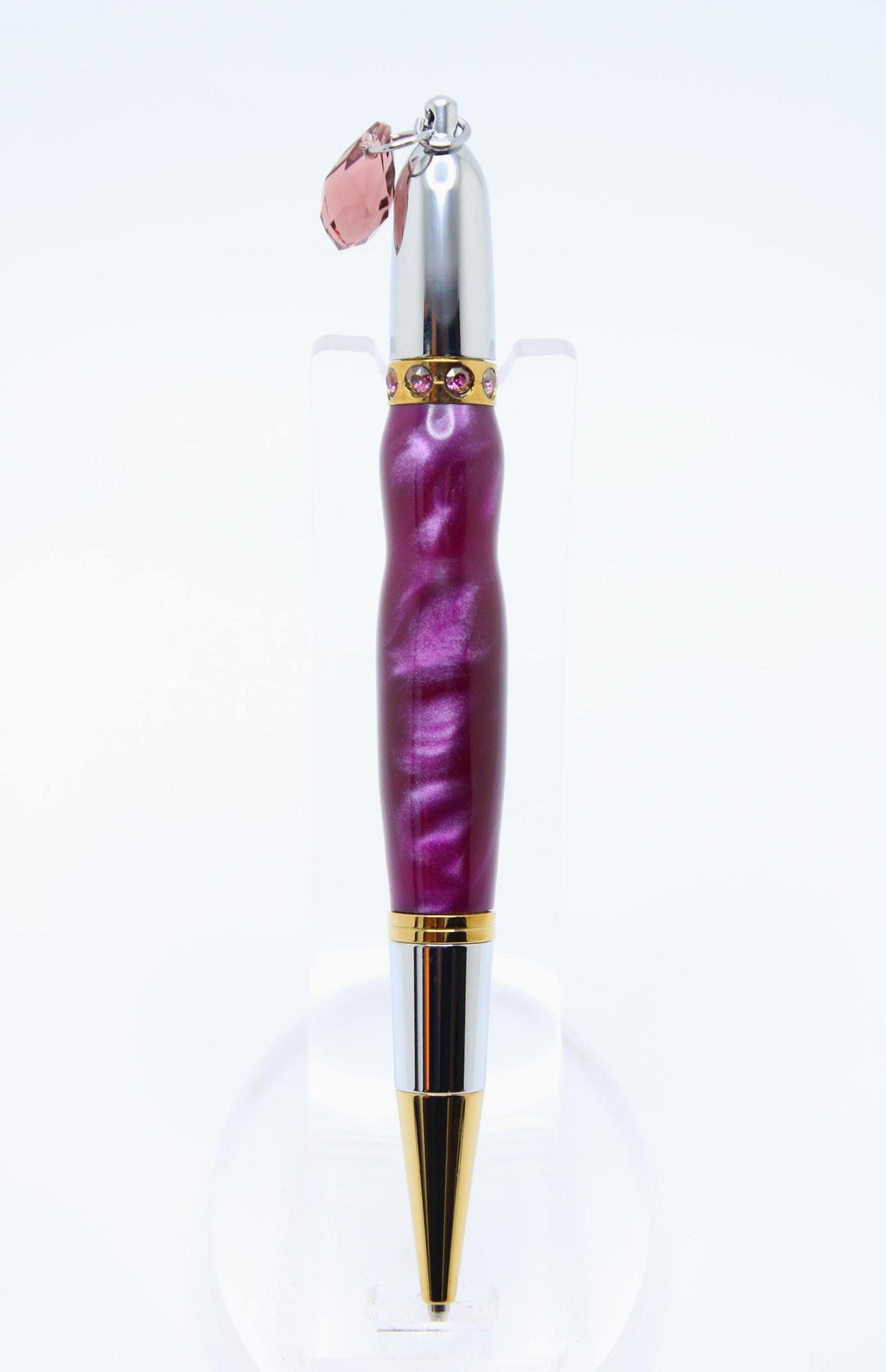 The Diva Bejeweled Twist Ballpoint Pen
