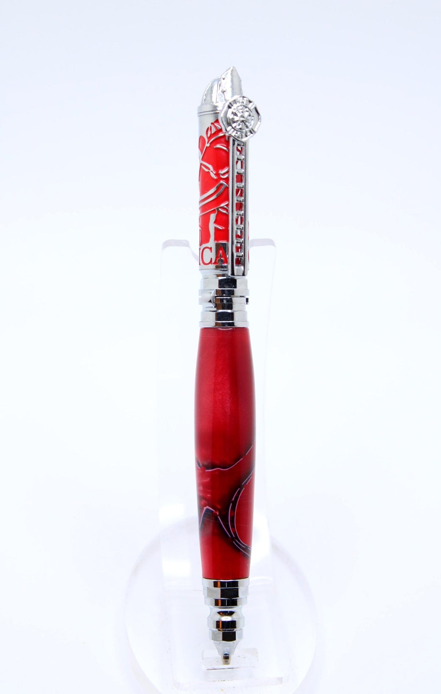 Firefighter "Push and Lock" Pen