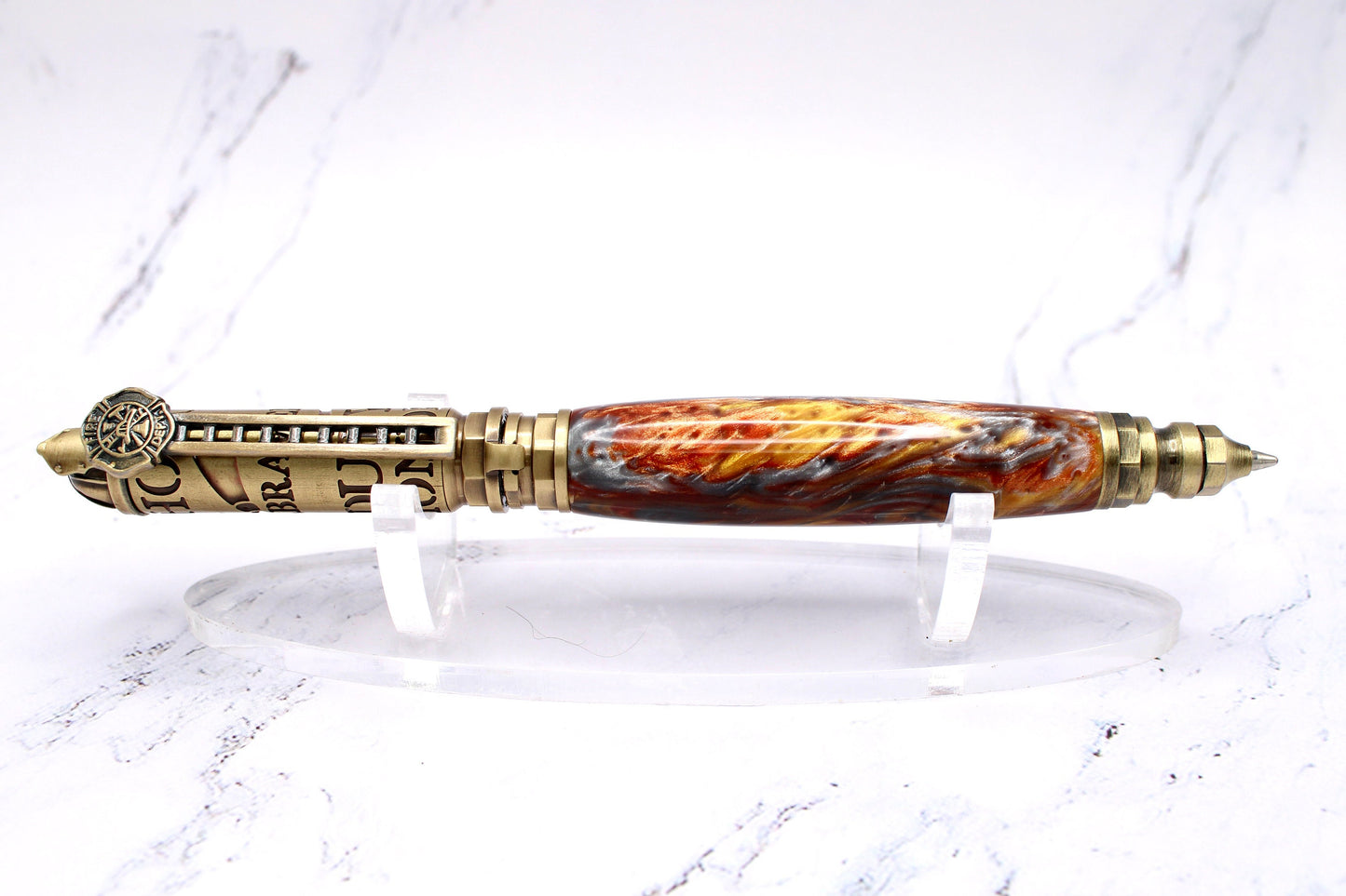 Firefighter "Push and Lock" Pen